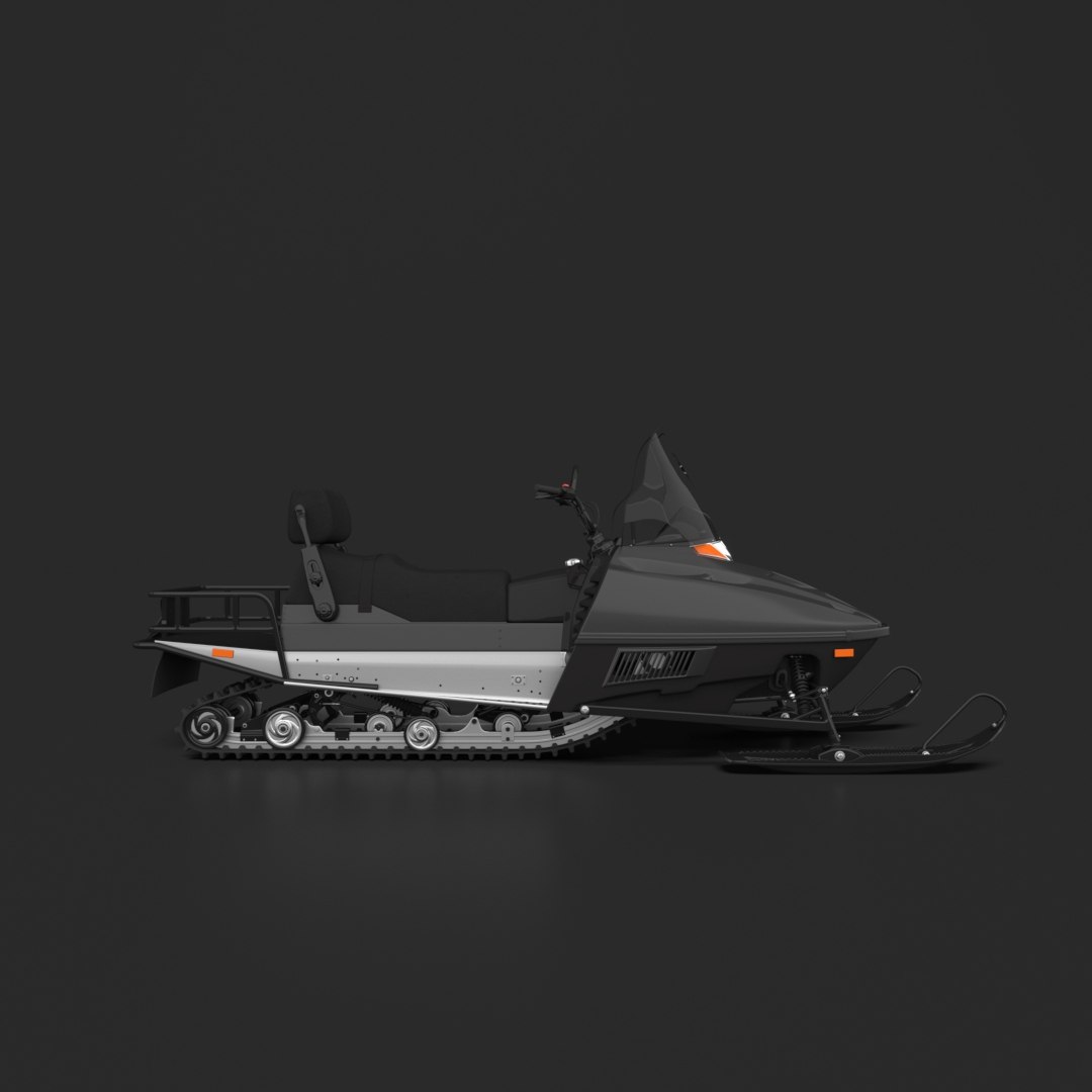 3D Model Snowmobile - TurboSquid 2306924