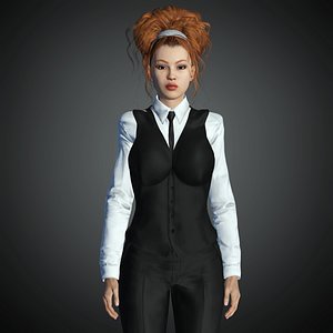 Business Lady model
