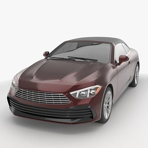 3D model Generic Convertible 01