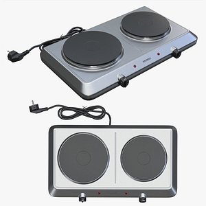 Double Hotplate Hob Severin DK1014 model
