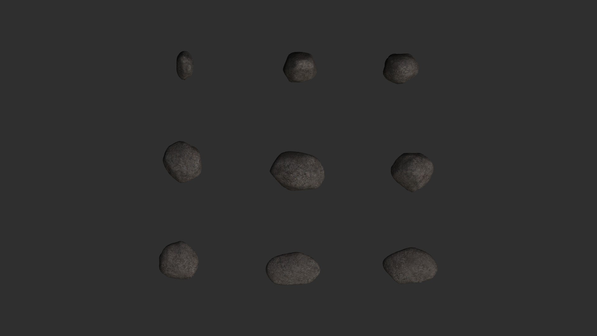 Assorted Boulders - Base model https://p.turbosquid.com/ts-thumb/1C/ENAtW6/ye/assortedboulders_base_preview01/jpg/1715068700/1920x1080/fit_q87/b5062359e6142cb1ad81d06c8687a8ec9fefc3e8/assortedboulders_base_preview01.jpg