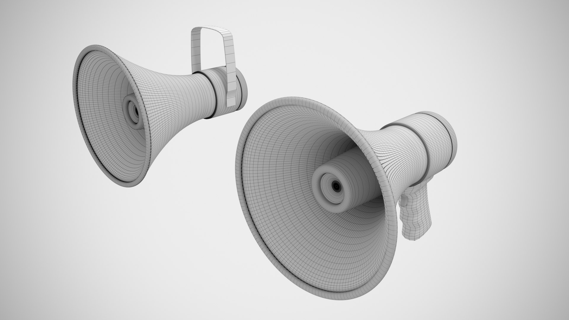 3D Megaphone - TurboSquid 2049440