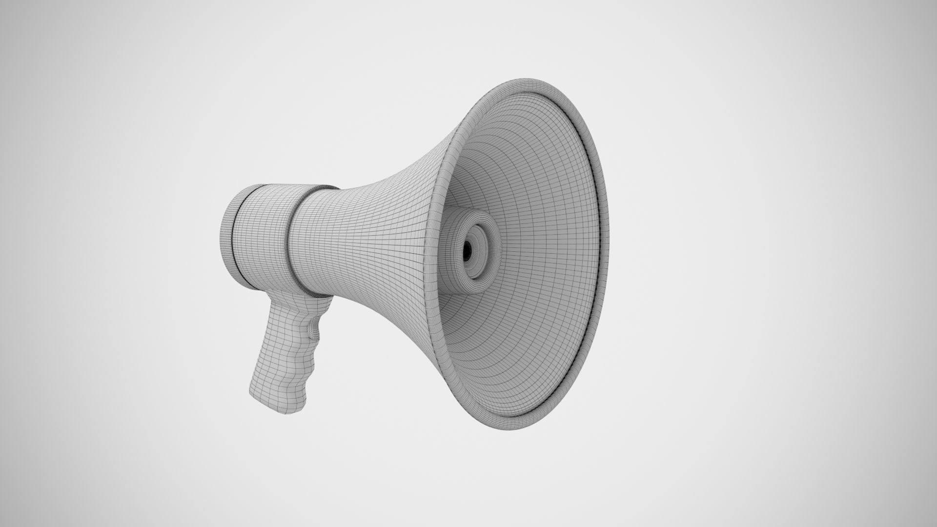3D Megaphone - TurboSquid 2049440
