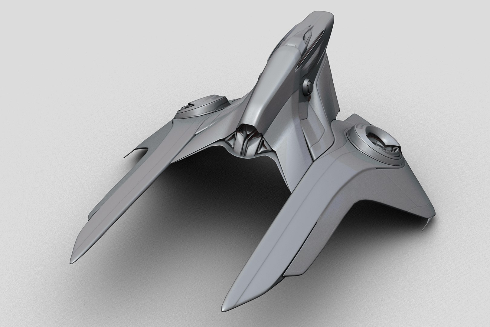 Spaceship Futuristic 3d Model