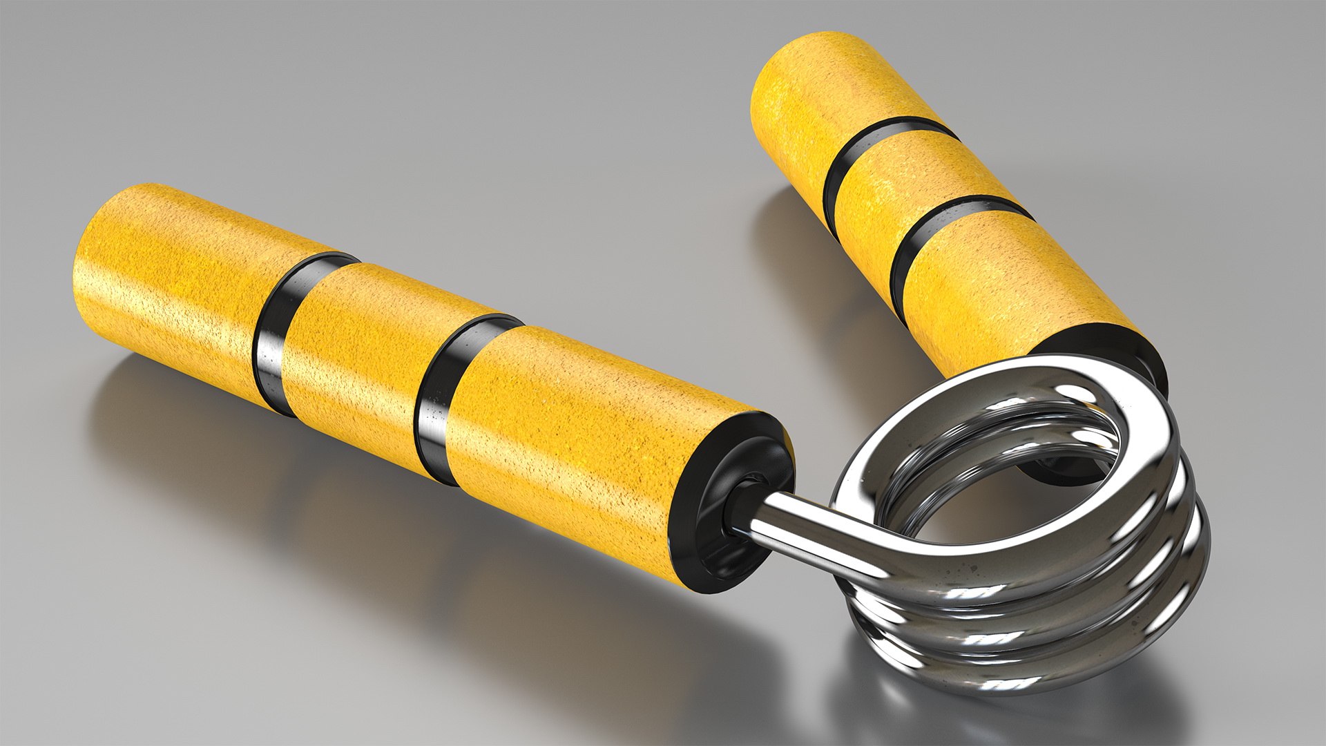 Fitness Hand Gripper 3D model preview