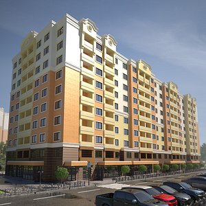 3D Model Residential house