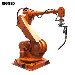 robot manipulator RIGGED