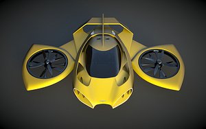 heli designed 3d obj