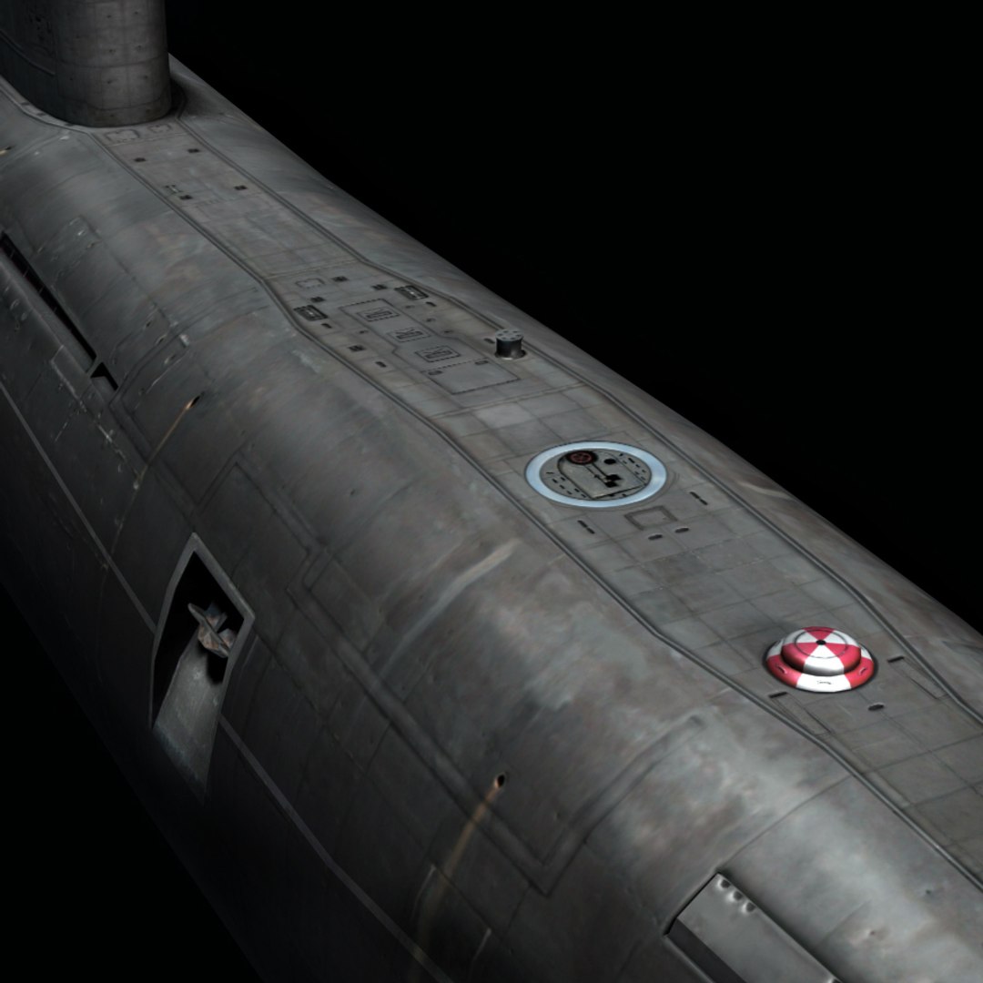 Tango Class Attack Submarine 3d Model