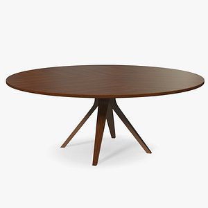3D dinner table model