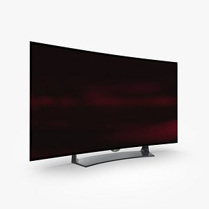 lg oled television 3d obj