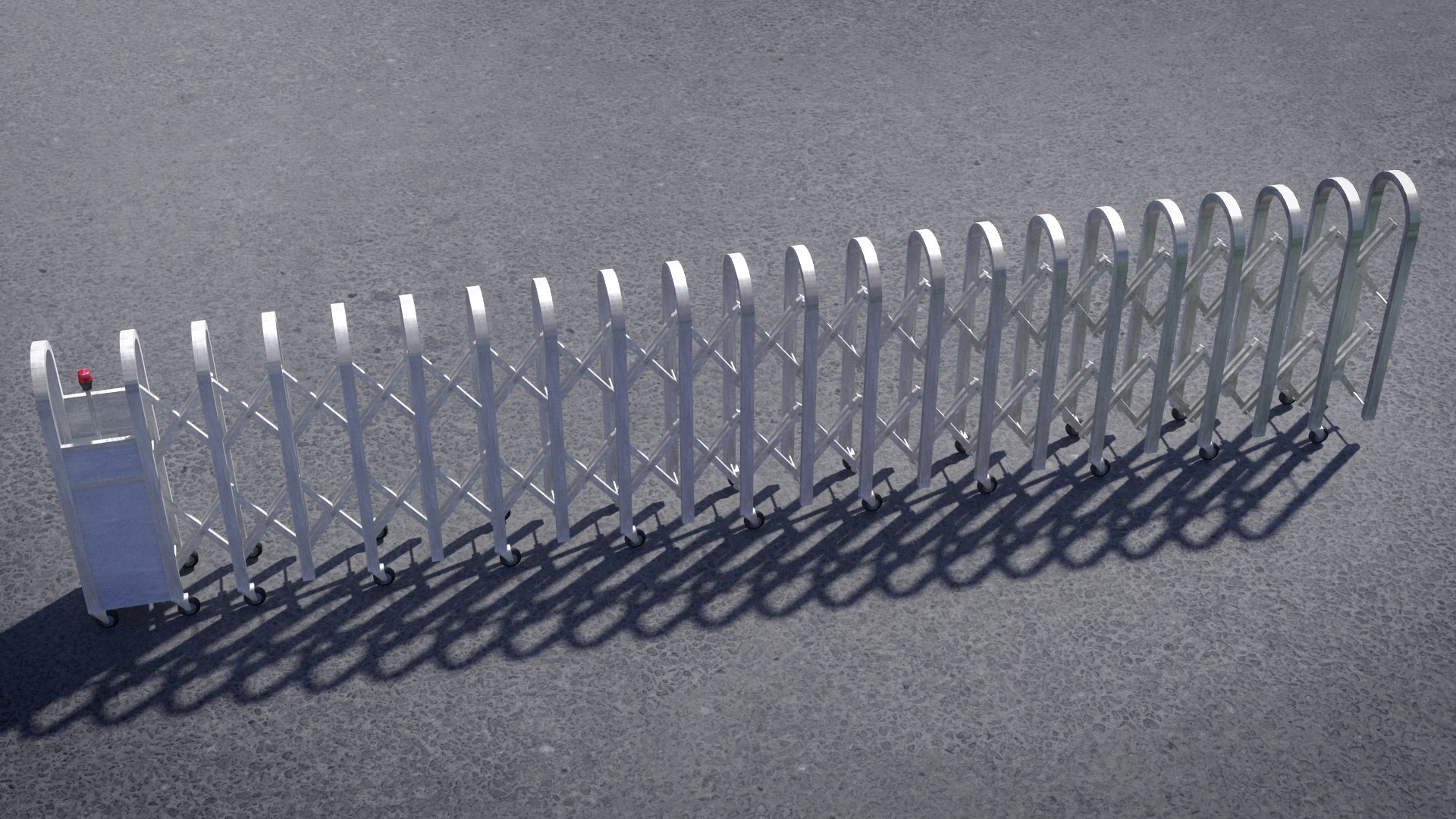 3D Sliding Electric Gates - TurboSquid 2350463