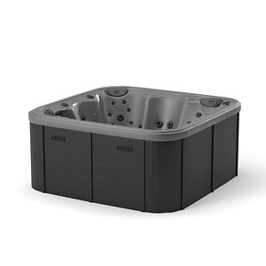 3D Jet Acrylic Square Hot Tub
