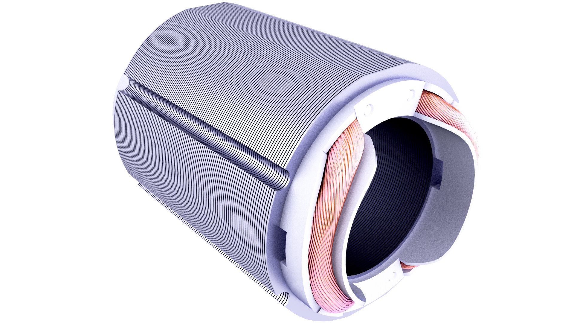 Professional Electric Motor Stator 40 3D Model TurboSquid 2096763