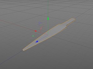 surgical scalpel obj
