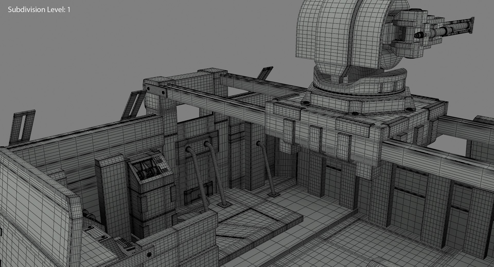 Futuristic Bunker 3d - Turbosquid 1260990