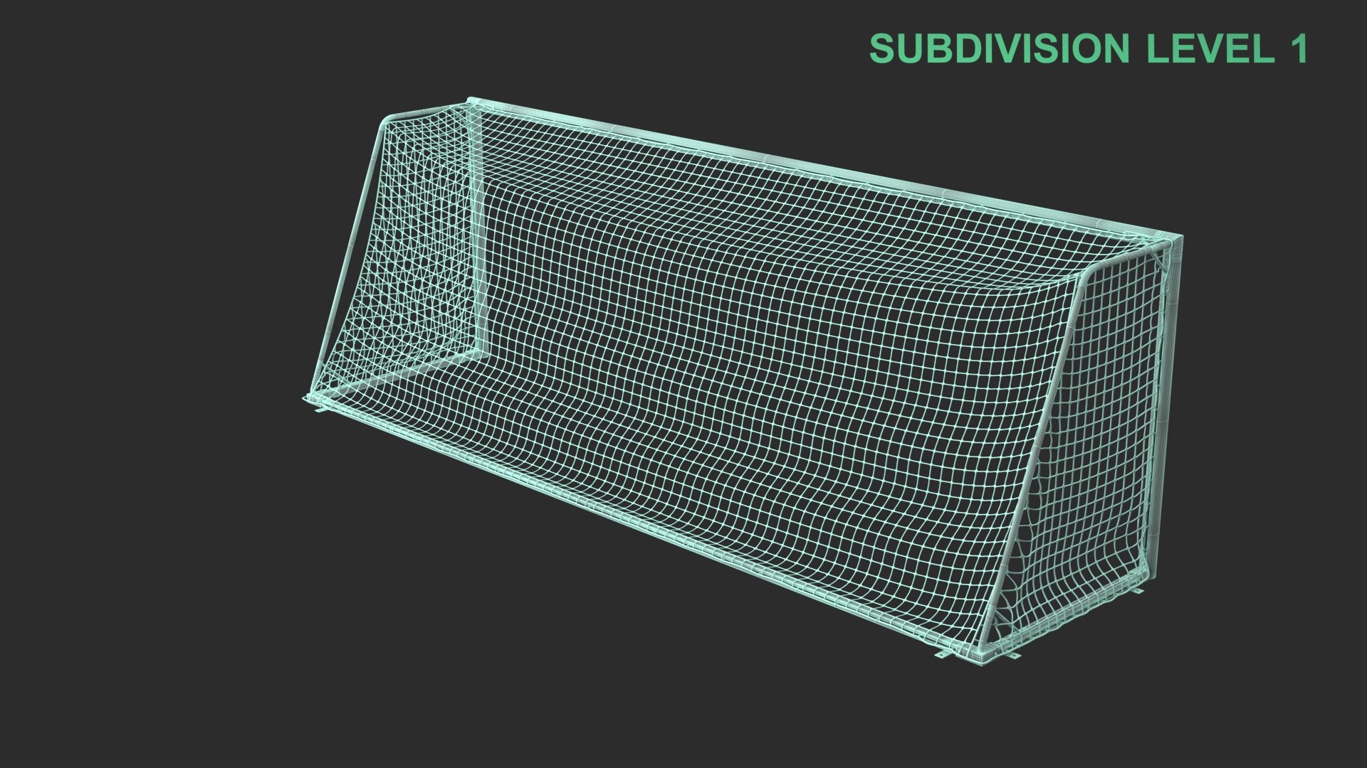 3D model Soccer Goal https://p.turbosquid.com/ts-thumb/1D/F2m9cg/JS/wireframe_0006/jpg/1757309841/1920x1080/fit_q87/eac70aac8dfcd4d86ec1eb5ff128e455de449d29/wireframe_0006.jpg