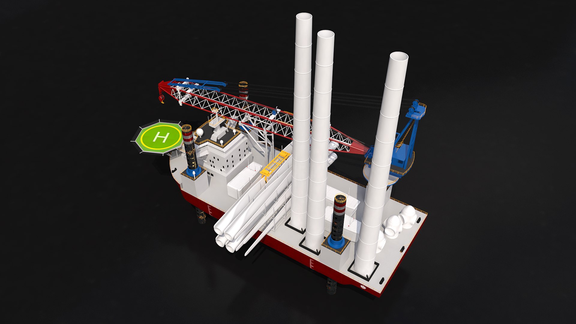 Offshore Wind Farm Construction  Vessel model https://p.turbosquid.com/ts-thumb/1D/KurCvG/UM/wfcv_0006/png/1654436026/1920x1080/fit_q87/8f138daaf9871c6fbc595f244b9acf78d303b0a2/wfcv_0006.jpg
