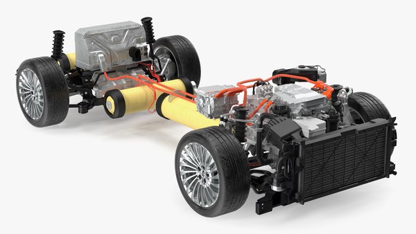 Toyota Mirai Hydrogen Fuel Cell System 3D model - TurboSquid 1868060