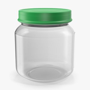 Empty Fruit Baby Food Jar 113g model
