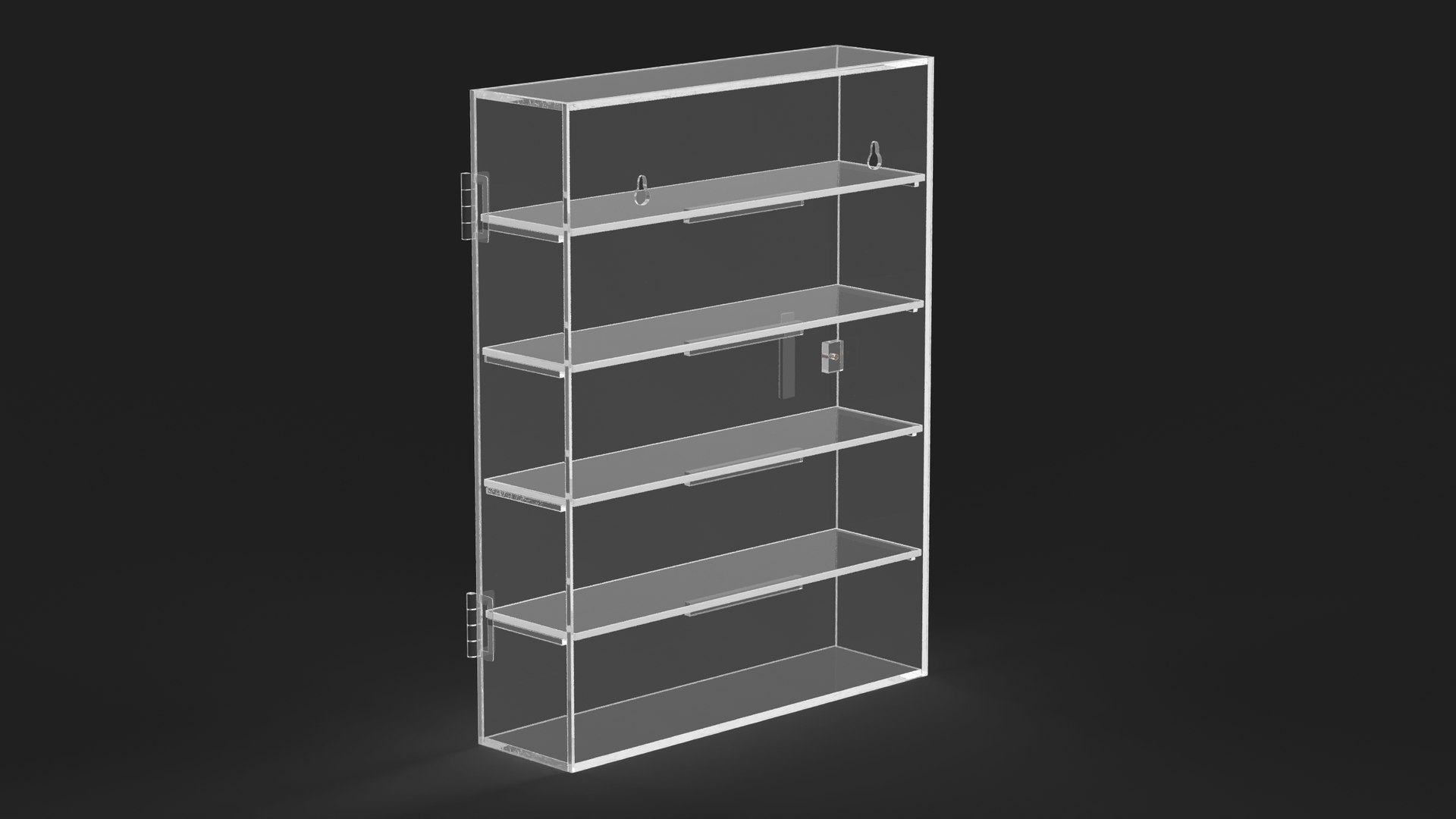 Display Rack Case Empty 3D Model - TurboSquid 2006715