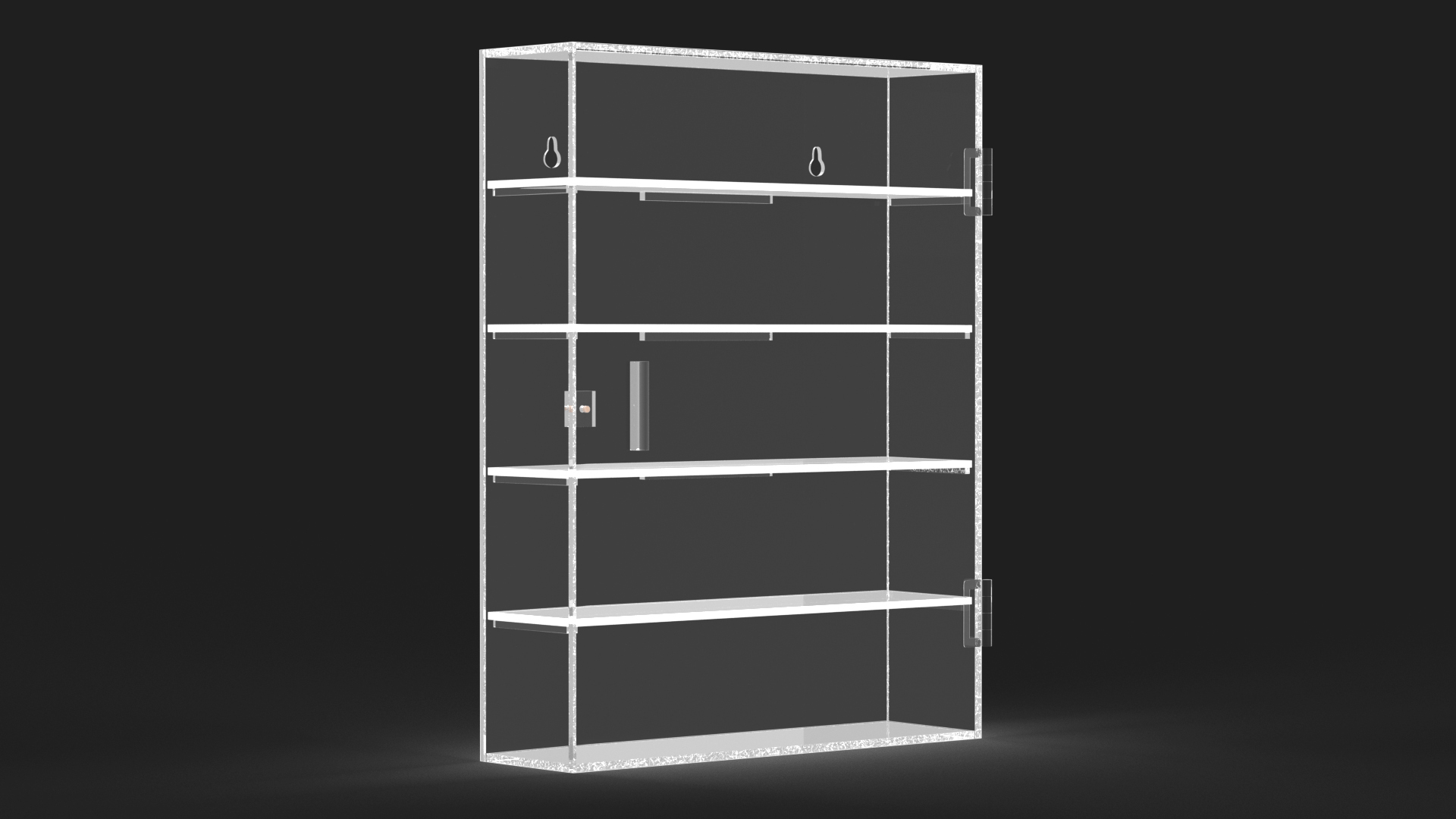 Display Rack Case Empty 3D Model - TurboSquid 2006715