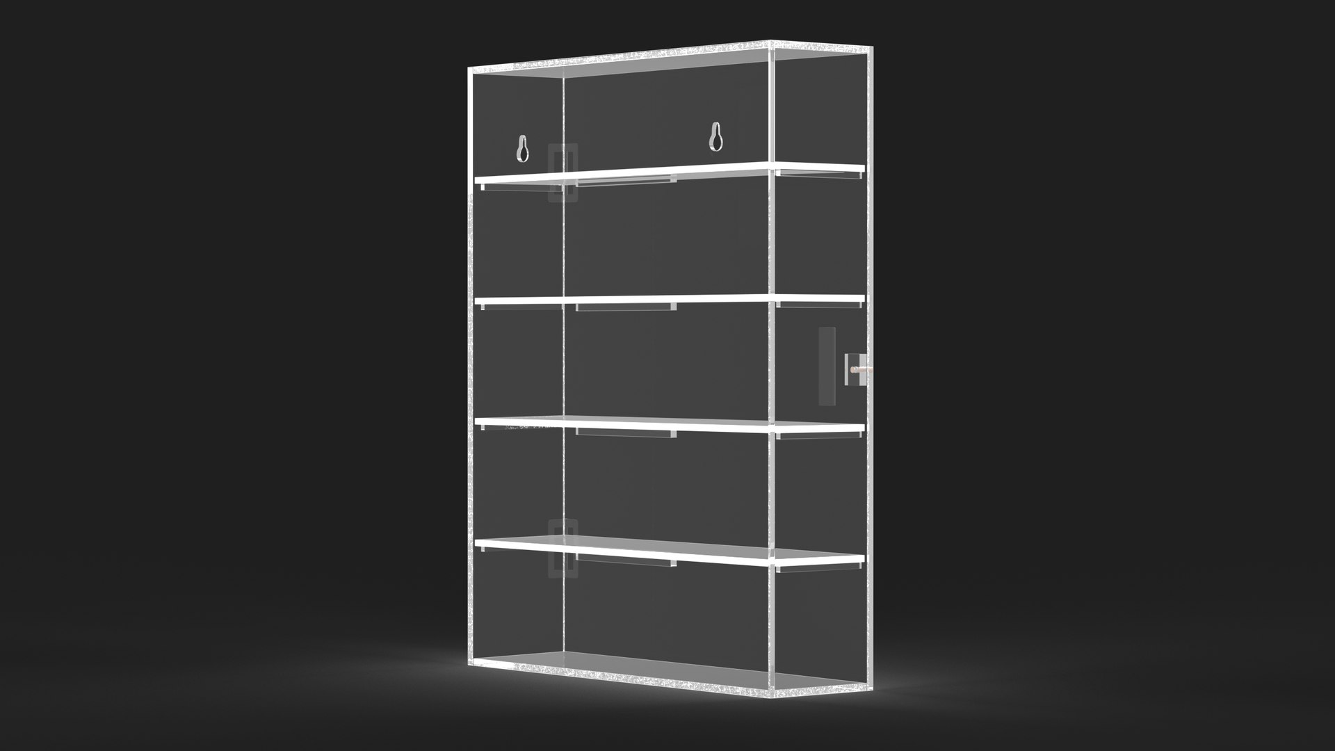 Display Rack Case Empty 3D Model - TurboSquid 2006715