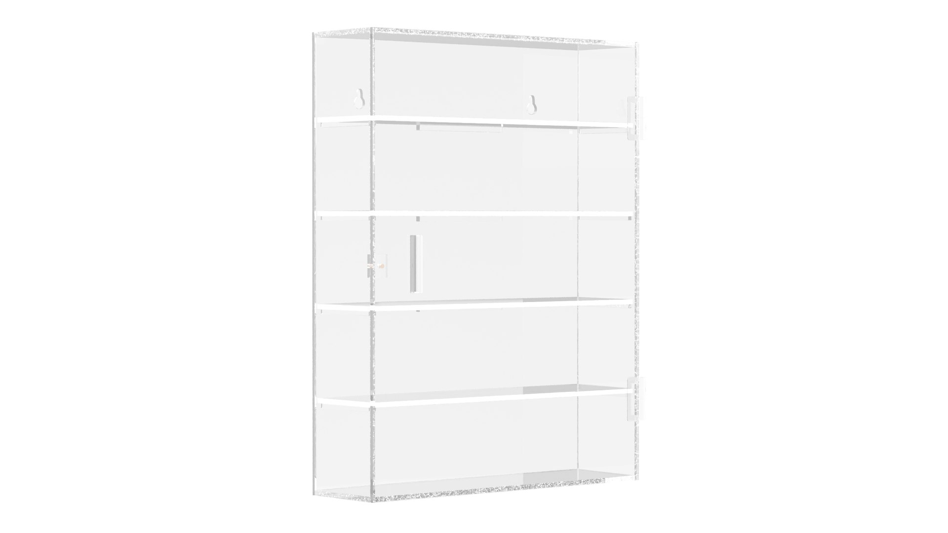 Display Rack Case Empty 3D model preview
