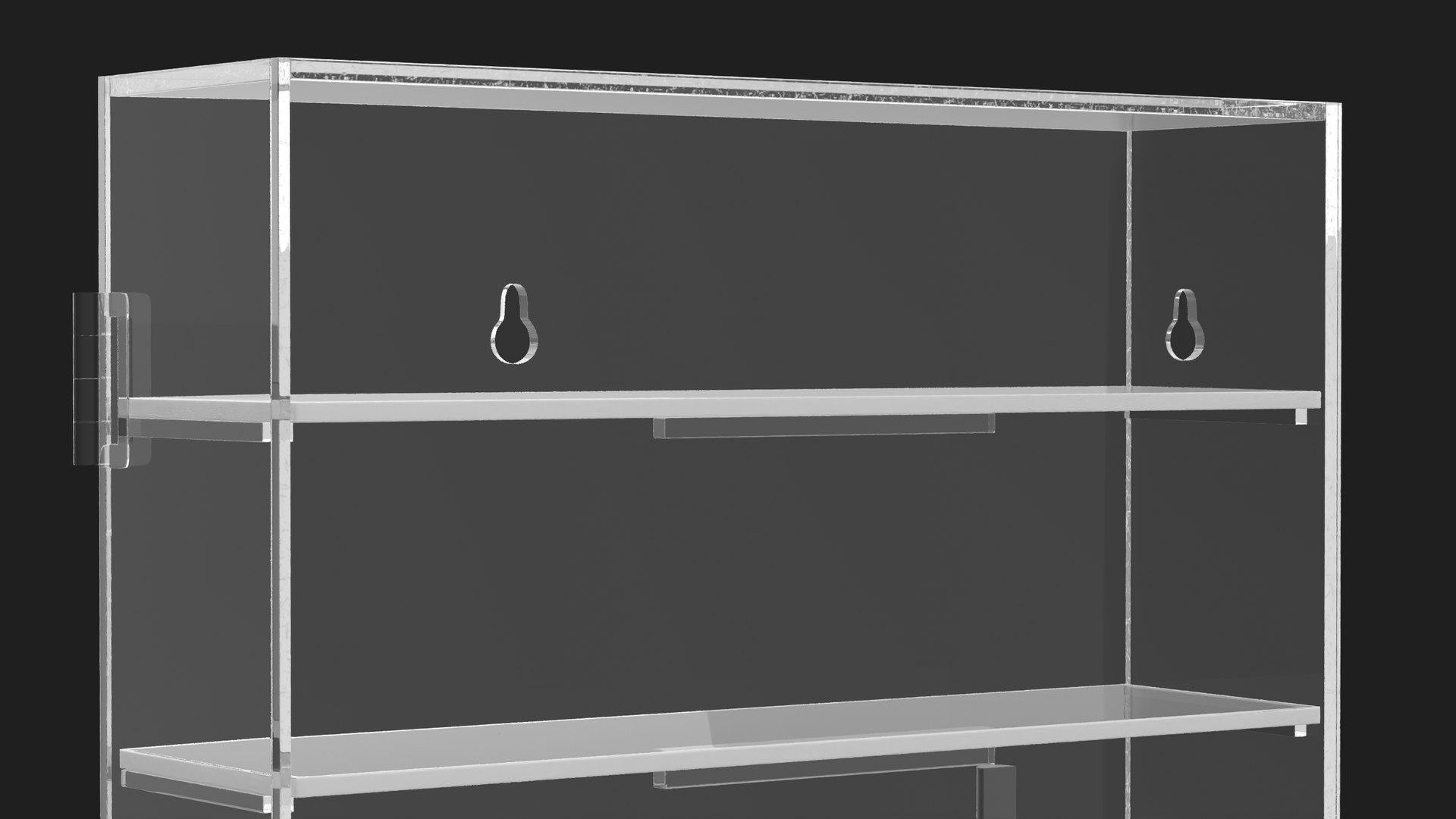 Display Rack Case Empty 3D Model - TurboSquid 2006715