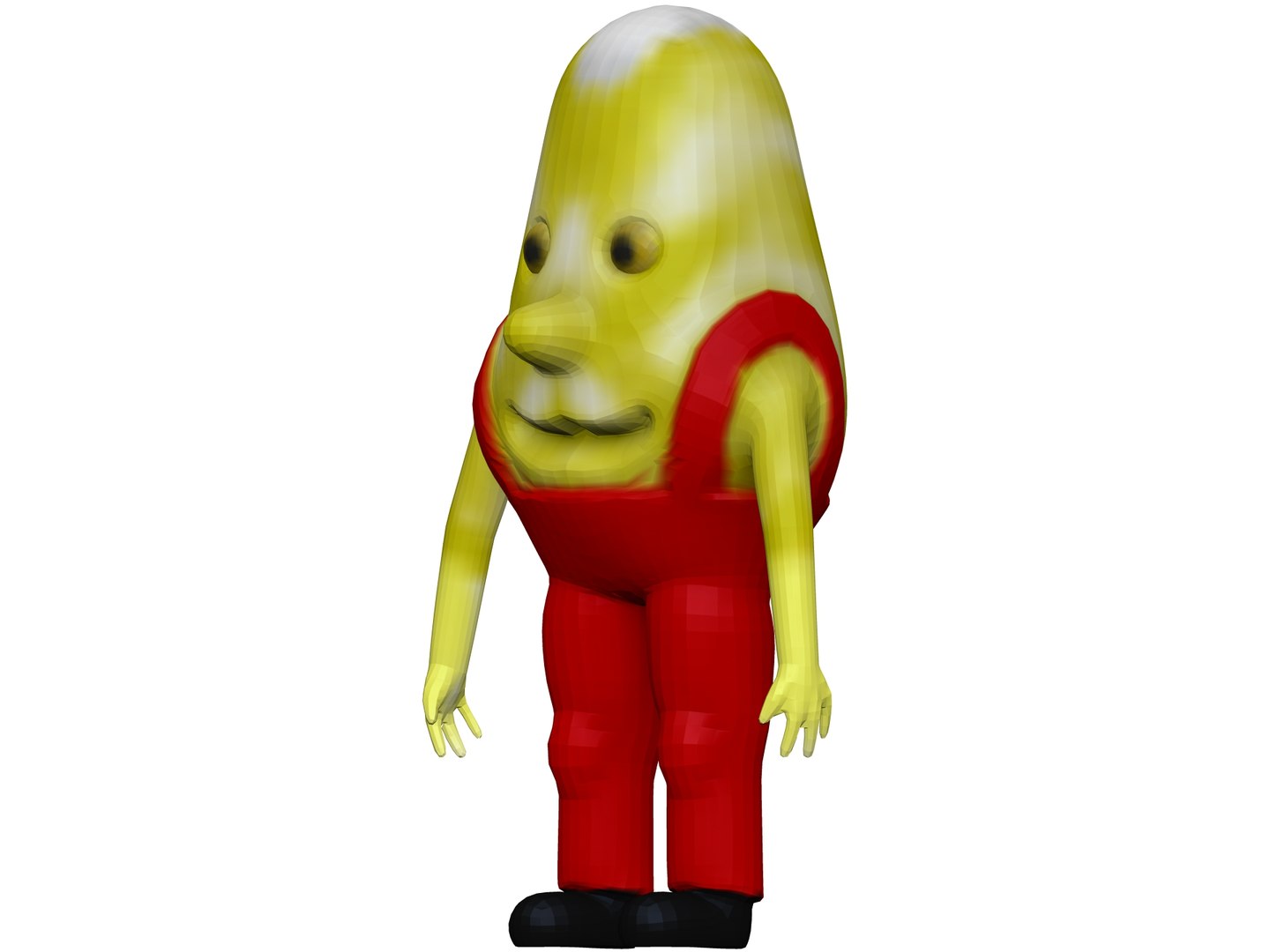 Cartoon Endive 3D - TurboSquid 1874779