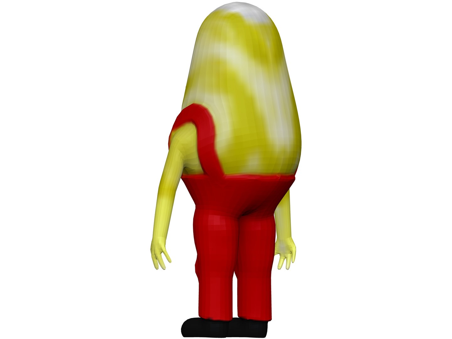 Cartoon Endive 3D - TurboSquid 1874779