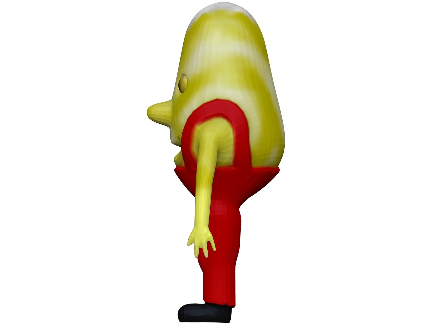 Cartoon Endive 3D - TurboSquid 1874779