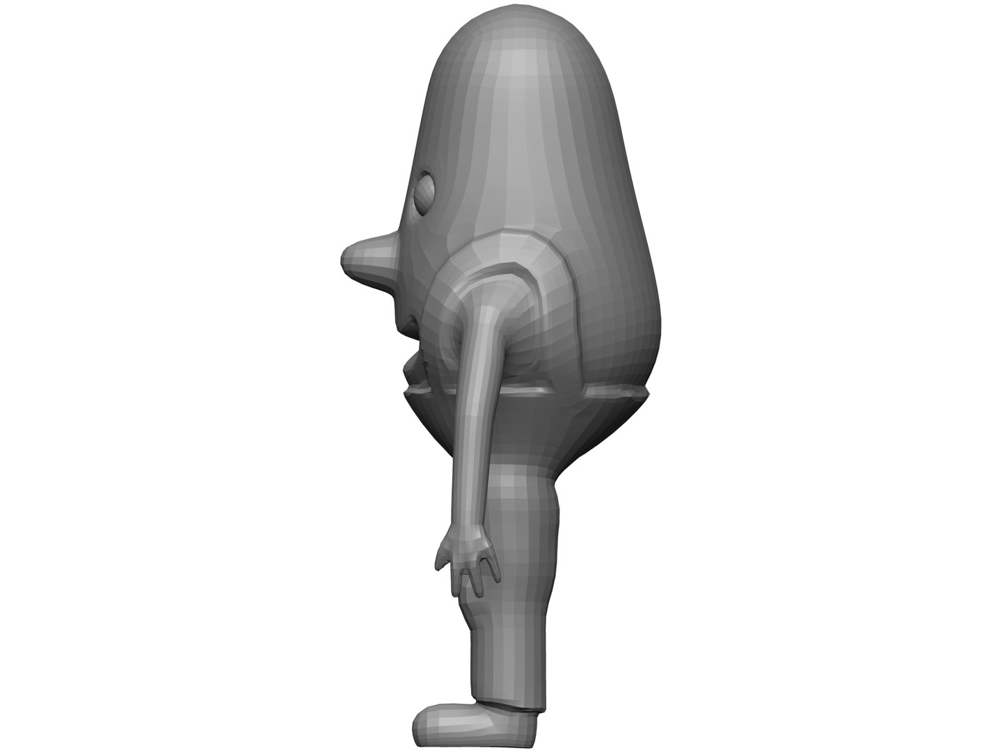 Cartoon Endive 3D - TurboSquid 1874779