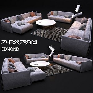 flexform edmond 3D model