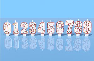 Birthday Candle Numbers