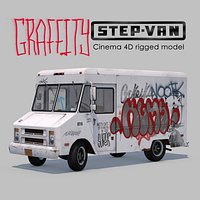 Graffity Step-Van (Rigged)