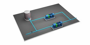 3D water pumps