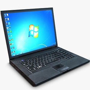 low poly laptop