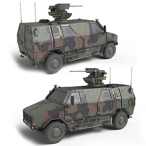 3D ATF Dingo 2 Infantry Mobility Vehicle model