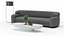 ZAE Sofa by Christophe Delcourt