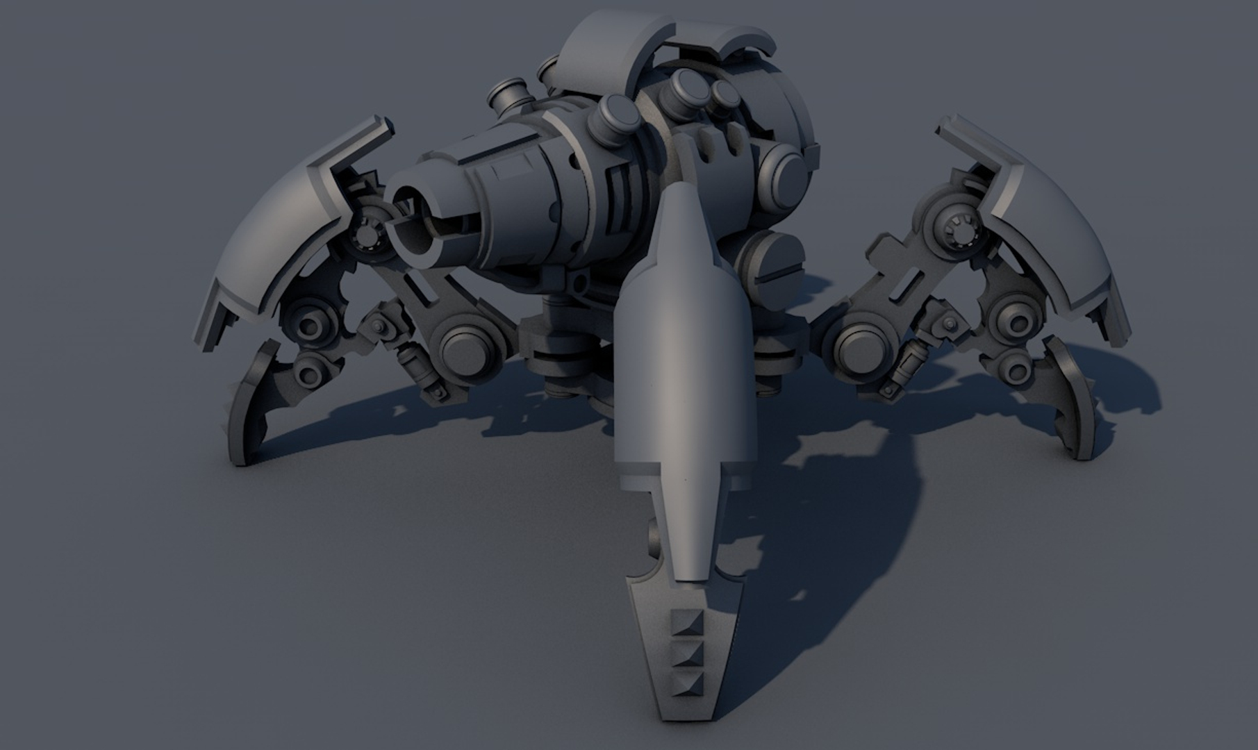 3D Spider Tank M-04 - TurboSquid 1203370
