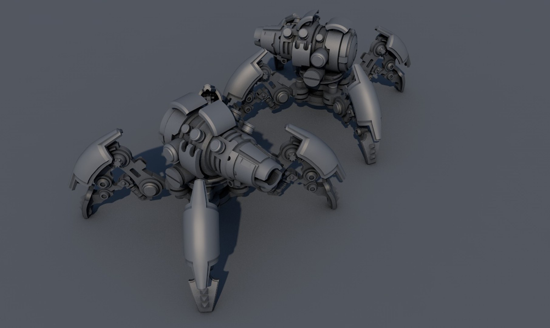 3D Spider Tank M-04 - TurboSquid 1203370