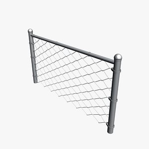 fence 3d obj