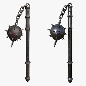 Eternal Valor Mace 3D model