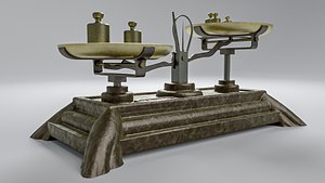 Vintage Weighing Scale with Weights