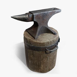 3D model Medieval Anvil