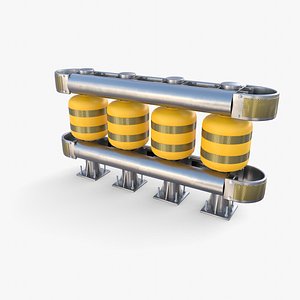 3D Tileable rolling barrier v2