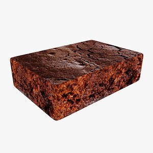 Chocolate cake bar 3D