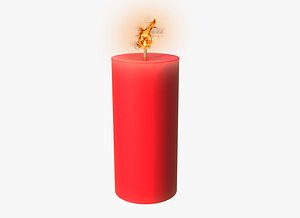 3D model Free Candle