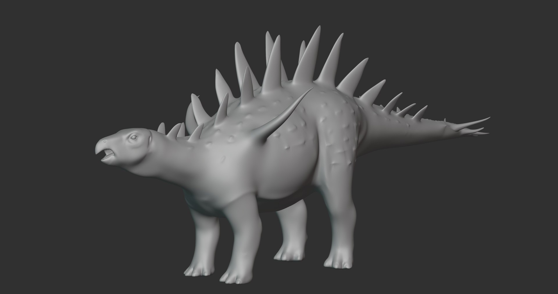Yingshanosaurus Basemesh Low Poly 3D model - TurboSquid 1995249